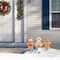 Glitzhome® Wooden Gingerbread Man Yard Stake Set